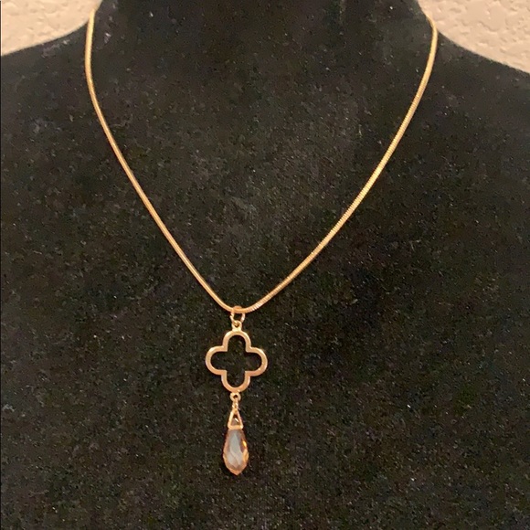 Allegra gold tone celtic beaded fashion necklace - Picture 6 of 12